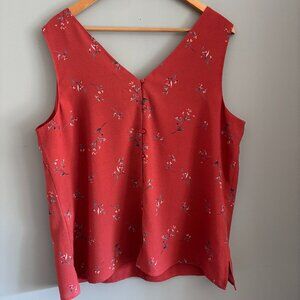 Parpika + Floral Sleeveless Blouse NWT